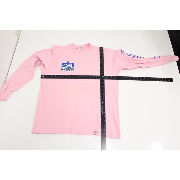 Vintage Ski Mauna Kea Hawaii Long Sleeve T Shirt Large - Picture 7 of 9